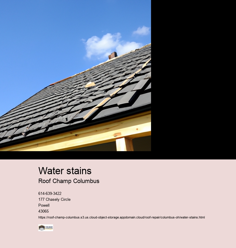 Water stains